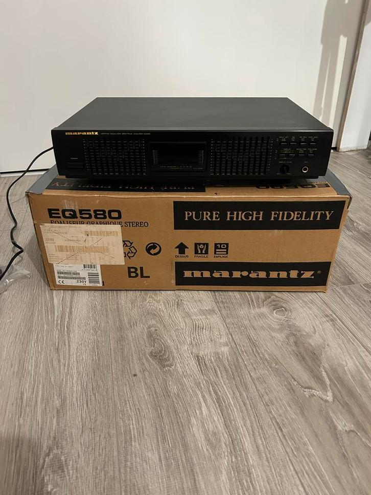 Marantz EQ580 Equalizer - Vintage!, Audio, Tv en Foto, Versterkers en Receivers, Zo goed als nieuw, 120 watt of meer, Marantz