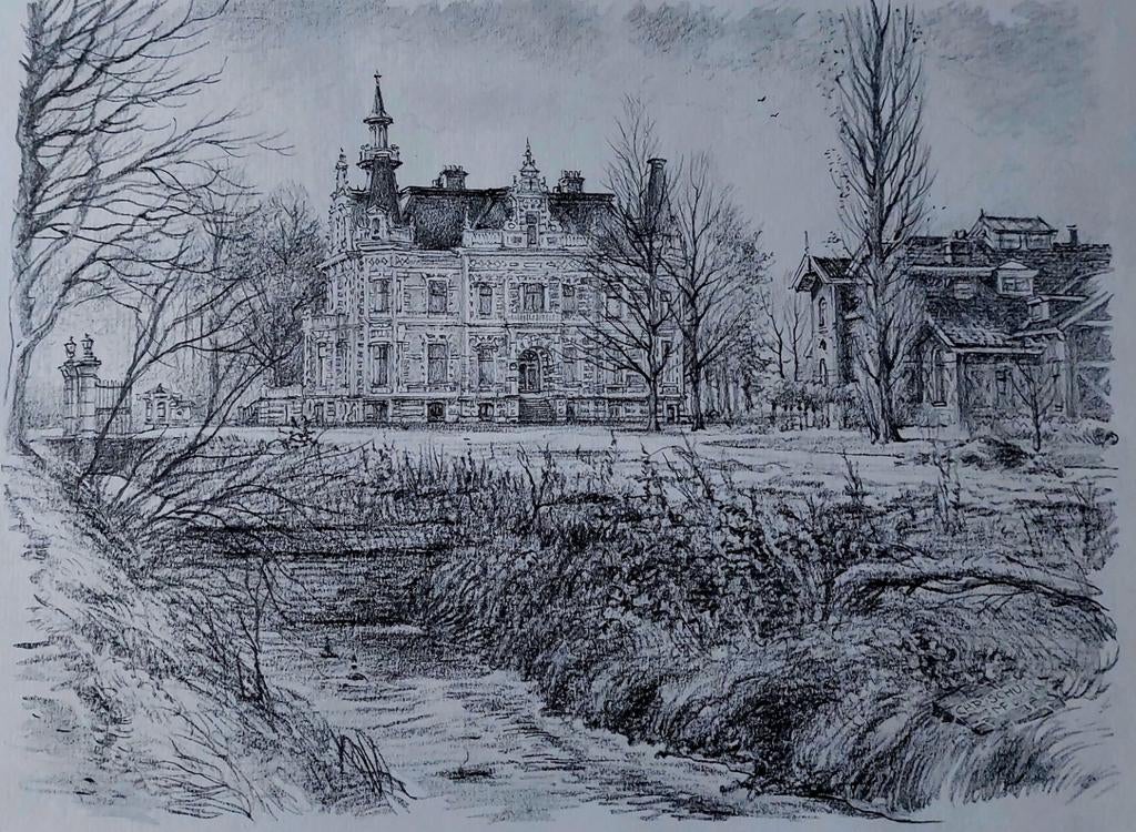 Nigtevecht ... "Huis Zwaanwijck" ..., Antiek en Kunst, Ophalen of Verzenden