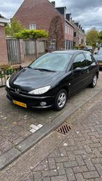 Peugeot 206 1.4 X-line 3D 2003 Zwart van 1e eigenaar., Auto's, Peugeot, Origineel Nederlands, Te koop, 5 stoelen, Benzine