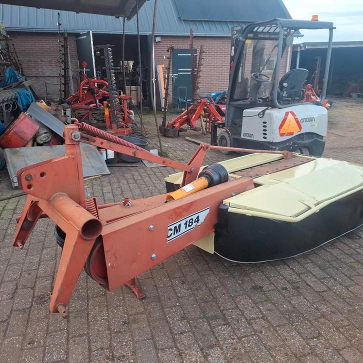 PZ 184 maaier weidesleep 240 cm breed, Tuin en Terras, Grasmaaiers, Gebruikt, Handgrasmaaier, 50 cm of meer, Cirkelmaaier, Ophalen of Verzenden