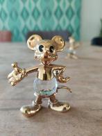 Lencia Schmuck Mickey & Donald Swarovski beeldjes, Ophalen of Verzenden, Gebruikt