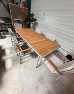 Bora bora eettafel tuintafel buitenstoelen, Ophalen of Verzenden, Zo goed als nieuw, Aluminium, Eettafel