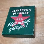 Heineken viltjes in kartonnen doosje, Verzamelen, Gebruikt, Ophalen of Verzenden