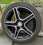 ️18 inch AMG velgen + winterbanden Mercedes, Ophalen, 18 inch, Velg(en), Winterbanden