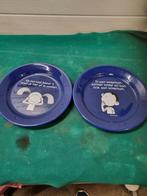 borden blue band met tekst 2 stuks, Ophalen of Verzenden