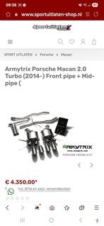 Armitrix sportuitlaat Porsche Macan 2.0 type 2018, Ophalen, Gebruikt, Porsche