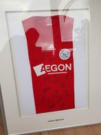 Ajax shirt 2009/2010 ingelijst & GESIGNEERD door selectie, Verzamelen, Ophalen, Zo goed als nieuw, Ajax, Shirt