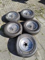 Set leuke 14 inch Oldtimer spaak velgen + reservewiel, Ophalen, 14 inch, Gebruikt, Velg(en)