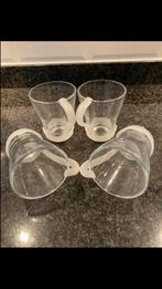 4x VITROSAX THEEGLAZEN - Italië, Glas of Glazen, Ophalen of Verzenden, Overige stijlen, Glas