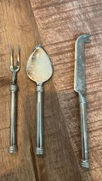 Botermes set van 3. Verzilverd, Ophalen of Verzenden