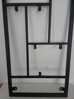 Zwart metalen wandrek / fotorek 58x32cm, Ophalen of Verzenden, Gebruikt