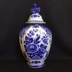 Vaas Delft blauw met deksel - Delfts Holland 445 - kaststel, Ophalen of Verzenden
