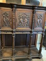 Renaissance cabinet kast ca 1860 eik  Frankrijk, Antiek en Kunst, Ophalen