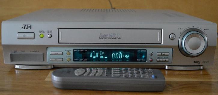 JVC HR-S7722 Super VHS Videorecorder, Audio, Tv en Foto, Videospelers, Gebruikt, VHS-speler of -recorder, Ophalen of Verzenden