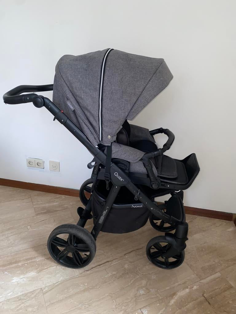 Quax Avenue kinderwagen, Ophalen, Overige merken, Verstelbare duwstang