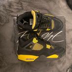Jordan 4 yellow thunder, Ophalen of Verzenden, Nieuw, Zwart, Veterschoenen