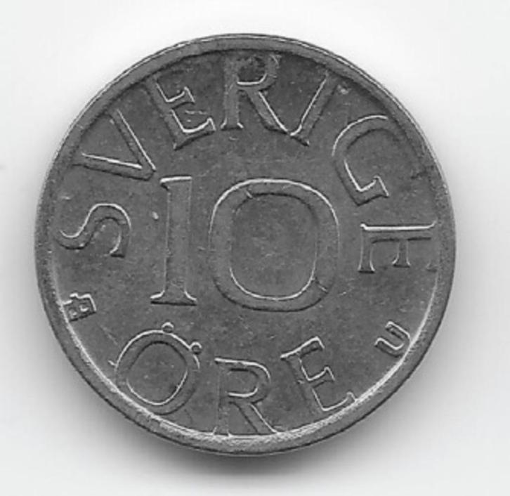 Zweden 10 öre 1978  KM# 850, Postzegels en Munten, Munten | Europa | Niet-Euromunten, Losse munt, Overige landen, Verzenden