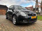 Suzuki Swift 1.5 5D 2006 Zwart, Auto's, Voorwielaandrijving, Zwart, 4 cilinders, 400 kg