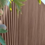 Partij Rhombus Teak Gevelbekleding 280 cm lang / 25% korting, Minder dan 25 mm, Nieuw, Ophalen of Verzenden, 250 tot 300 cm