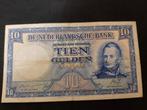 10 gulden bankbiljet 1945 met foutief geboorte jaartal, Postzegels en Munten, Bankbiljetten | Nederland, Ophalen of Verzenden