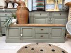 Tv meubel tv kast dressoir lage kast sidetable taupe, Ophalen