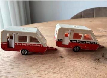 2x Caravane van Majorette nr 325 beschikbaar voor biedingen