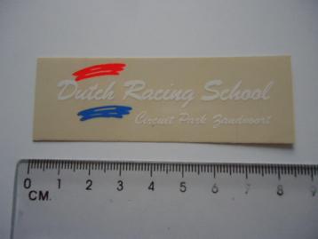 sticker oud Dutch Racing school circuit park Zandvoort race beschikbaar voor biedingen