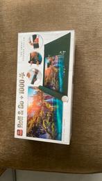 Puzzel + puzzelmat, Hobby en Vrije tijd, Denksport en Puzzels, Ophalen, 500 t/m 1500 stukjes, Zo goed als nieuw