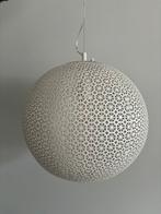 Hanglamp metaal bol, Minder dan 50 cm, Ophalen of Verzenden, Metaal, Zo goed als nieuw