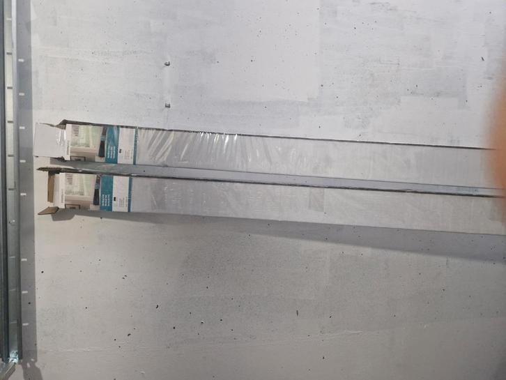 Kunstof lammelen breedte 2x200cm hoogte 170 cm, Huis en Inrichting, Stoffering | Gordijnen en Lamellen, Zo goed als nieuw, 150 tot 200 cm