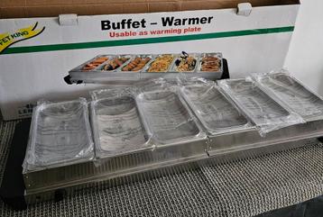 Buffetwarmer Lentz 6 Bakken - Zo Goed Als Nieuw! beschikbaar voor biedingen