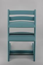 Turquoise | Stokke Tripp Trapp trip trap triptrap stoel, Stoelverkleiner, Zo goed als nieuw, Meegroeistoel, Verzenden