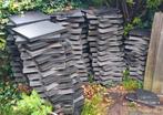 100 st. schone 40x40 grijze tegels. 3m naast parkeerplaats., Tuin en Terras, Tegels en Klinkers, Ophalen, Gebruikt, 10 m² of meer