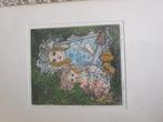 Ronnie Meerts ( 1920-2005)., afmeting 15x15., Antiek en Kunst, Kunst | Etsen en Gravures, Ophalen of Verzenden