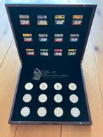 Zilveren dukatenset 2008-2014 'de Twaalf Provincies I', Postzegels en Munten, Munten | Nederland, Ophalen, Vóór koninkrijk, Setje