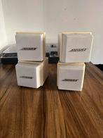 Bose cubes speakers - wit, Ophalen of Verzenden, Zo goed als nieuw, Bose, 120 watt of meer