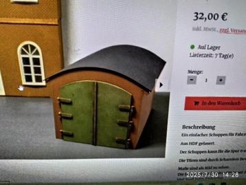 lokloods/garage spoor 0 beschikbaar voor biedingen