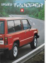 Isuzu Trooper folder 1983, Ophalen of Verzenden, Zo goed als nieuw, Overige merken