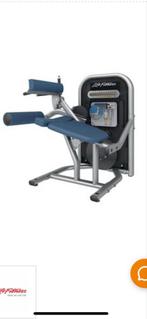 Life Fitness leg curl, Sport en Fitness, Fitnessapparatuur, Ophalen, Gebruikt, Krachtstation, Buik