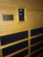 sauna cabine infrarood 2 persoon, Ophalen, Gebruikt, Complete sauna