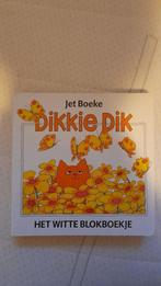 Dikkie Dik Het witte blokboekje – Jet Boeke, Ophalen of Verzenden, Zo goed als nieuw, Jet Boeke