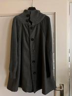 Aparte herfst winterjas grijs mt 36, Kleding | Dames, Jassen | Winter, Ophalen of Verzenden, Zo goed als nieuw, Maat 36 (S), Grijs