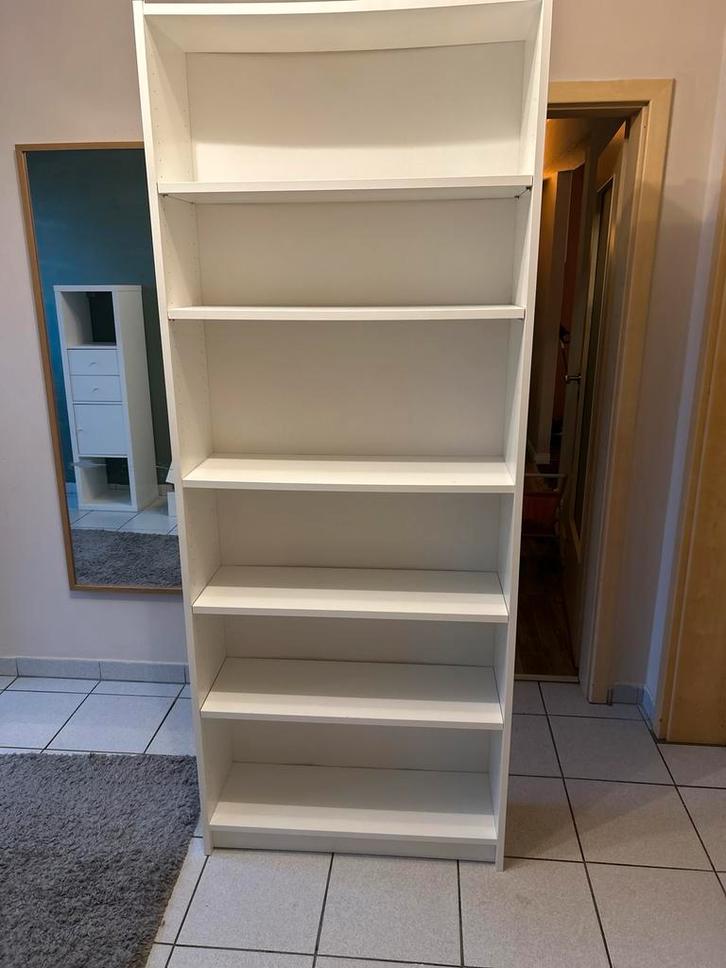 Ikea billy plank + opzetstuk gratis erbij, Huis en Inrichting, Kasten | Boekenkasten, Zo goed als nieuw, Minder dan 100 cm, 25 tot 50 cm