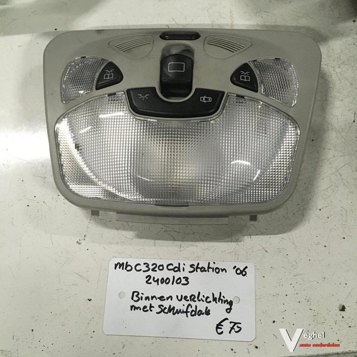 Mercedes C 320cdi station 2006 Wagennr 2400103 Binnenverlich, Auto-onderdelen, Dashboard en Schakelaars, Gebruikt, Ophalen of Verzenden
