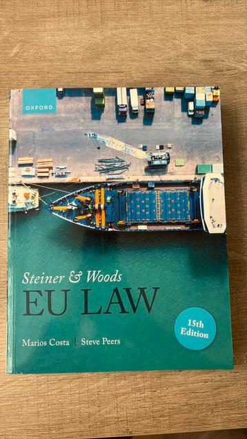 Eu law 15th edition beschikbaar voor biedingen
