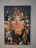 Glasschilderij Arabische Prinses, Ophalen, Zo goed als nieuw, Schilderij, 75 tot 100 cm