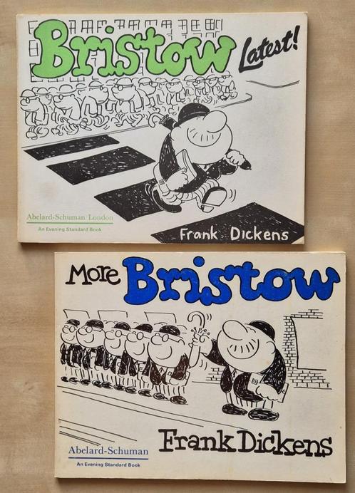 BRISTOW | More Bristow + Bristow Latest ! | Frank Dickens, Boeken, Stripboeken, Zo goed als nieuw, Meerdere stripboeken, Ophalen of Verzenden