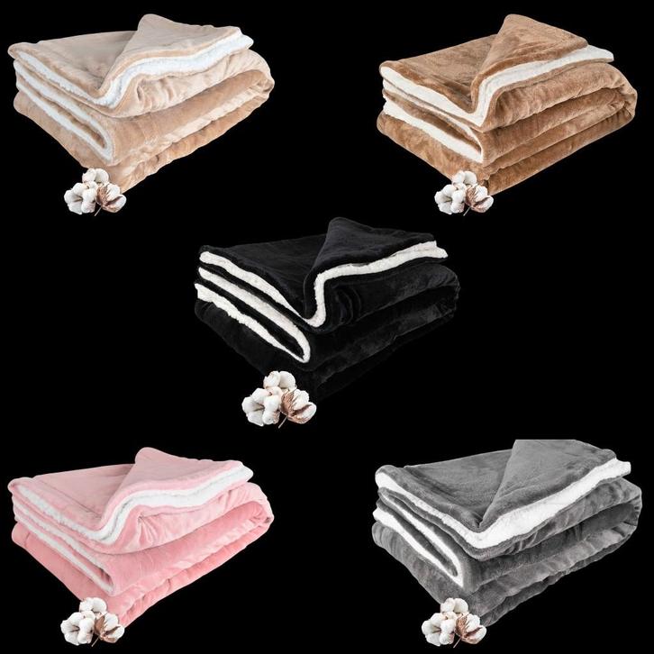 Partij Lars Plaids Grote Maat 200x230 - 360 Stuks, Huis en Inrichting, Woonaccessoires | Plaids en Woondekens, Nieuw, Ophalen