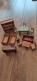 Houten Poppenhuis Meubeltjes, Verzamelen, Poppenhuizen en Toebehoren, Ophalen of Verzenden, Gebruikt, Poppenhuis