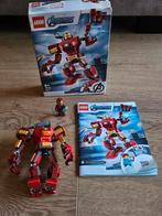 LEGO 76140 Marvel Avengers Iron Man Mech, Ophalen of Verzenden, Zo goed als nieuw, Complete set, Lego